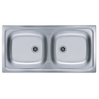 Кухонная мойка Alveus 1008846 Basic 70 Nat-60 86x43.5