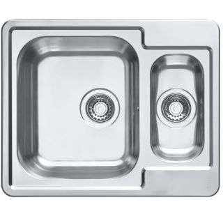 Кухонная мойка Alveus 1089612 Line Maxim 50 Sat-90 61x50