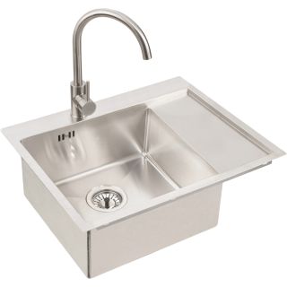 Кухонная мойка Alveus 1124383 Quarto 20 Brs-90 61.5x48