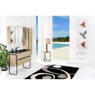 Тумба под раковину Armadi Art Vallessi 80см дуб светлый 837-080-L