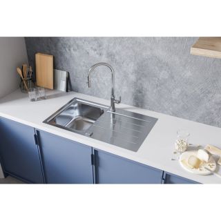 Кухонная мойка Alveus 1085954 Line Maxim 20 Sat-90 FS 86.5x50.5