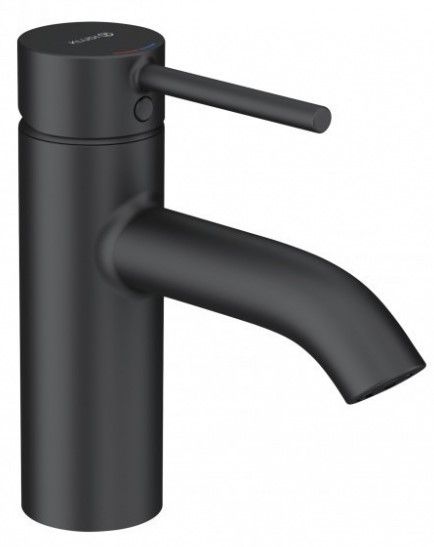 Смеситель для раковины Kludi Bozz чёрный матовый 382663976