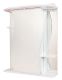 Шкаф-зеркало с подсветкой Onika Лилия 205518 левый 55см белый