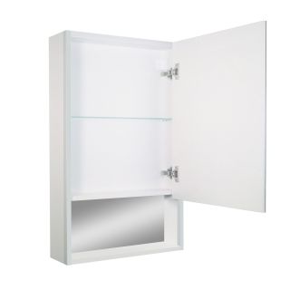 Зеркало-шкаф Reflexion Box White 50 RF2420WH с подсветкой 50х80