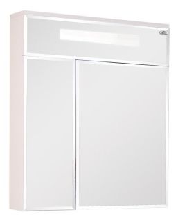 Шкаф-зеркало с подсветкой Onika Сигма 206034 60см белый