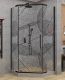 Душевой уголок AvaCan PB 100x100 см чёрный