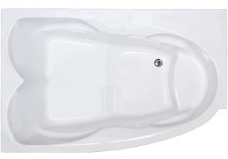 Акриловая ванна Royal Bath Shakespeare левая 170x110см белый RB652100SB-L