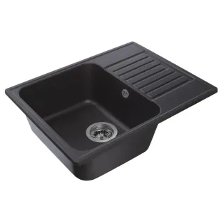 Мойка кухонная Reflexion Prima 60-BE RF0460BL черный