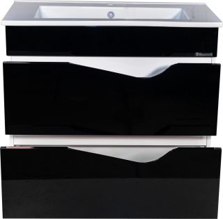 Тумба под раковину Bellezza Эйфория 85см черный 00000010227