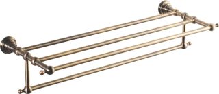 Полка для полотенец Sapho Diamond бронза 1318-14