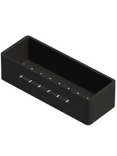 Полка WHITECROSS Ergo ER2280BL черная