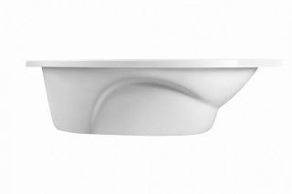 Ванна из литьевого мрамора Эстет Gracia silk ФР-00014529 Л 170x94см белый матовый