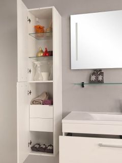 Шкаф Акватон Мадрид белый 1A129603MA010