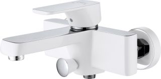 Смеситель для ванны DQ Berlin Steinbeis белый/хром DA1433216