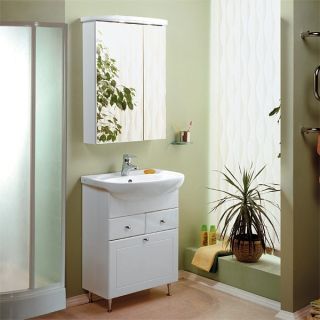 Зеркальный шкаф Акватон Норма 65см белый 1A002102NO010