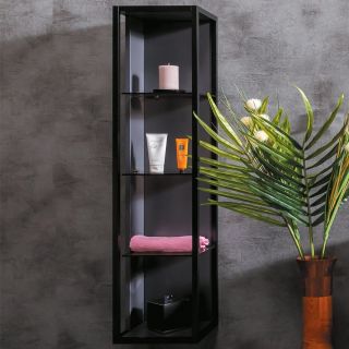 Пенал Armadi Art Loft 120см антрацит 896-A