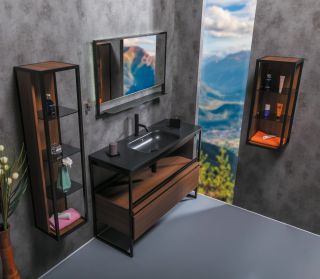 Ящик под консоль Armadi Art Loft 120см тёмное дерево 894-120-D