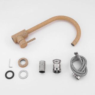 Смеситель для кухни Frap F40899-3 Песочный