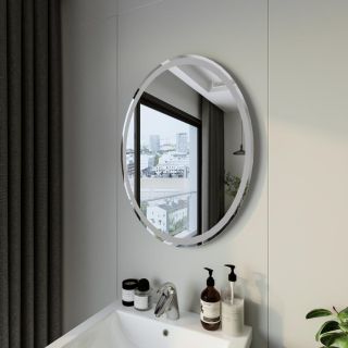 Зеркало с подсветкой Бриклаер Эстель-3 4627125414343 60 см на взмах руки