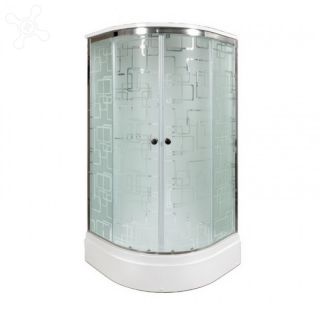 Душевая кабина Deto ЕМ2710 стандартная 100х100х220 см