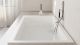 Ванна из искусственного камня Salini Cascata Kit S-Sense 104513G 180x80см белый глянцевый