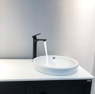 Смеситель для раковины Boch Mann Doris XLB чёрный BM8599