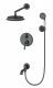 Душевой комплект Wonzon & Woghand Steam WW-88939008-BGM тёмный графит