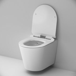 Унитаз подвесной  AM.PM Sunny C85C1701SC безободковый с сиденьем микролифт белый