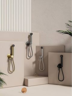 Гигиенический душ со смесителем Splenka S99.52.06 чёрный