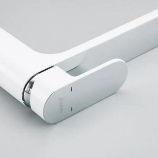 Смеситель для раковины Gappo G1083-8 белый/хром