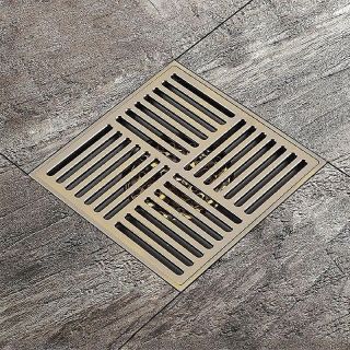 Душевой трап Gappo G81501-4 бронза