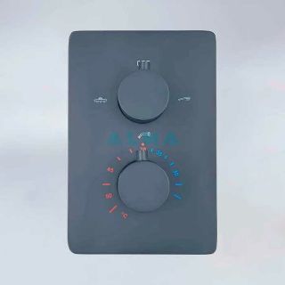 Душевой комплект ALMAes Weber TVZ-0808 чёрный матовый