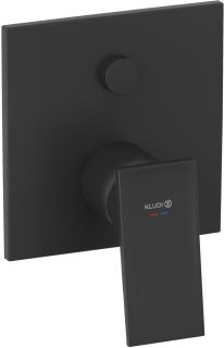 Смеситель для ванны Kludi Decus 547593975 чёрный матовый