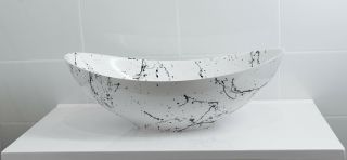 Раковина-чаша Stella Polar Орион 58см белый мрамор SP-00001054