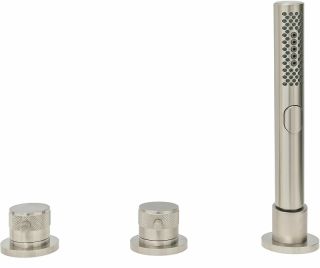 Смеситель на борт ванны Allen Brau Priority 5.31007-BN Брашированный никель