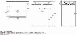 Раковина Allen Brau Fantasy 60 4.11016.20 Белая