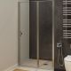 Душевая дверь Allen Brau Priority 140 3.31011.BA профиль Серебро брашированное