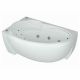 Акриловая ванна Aquatek Бетта BET170-0000010 170х97 см левая с фронтальным экраном и гидромассажем сборно-разборный сварной каркас