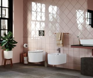 Биде подвесное Ceramica Nova Moments CN3004 белый