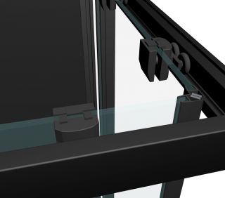 Душевая кабина Timo Premium Ilma Black ILMA-909 B 90 x 90 см