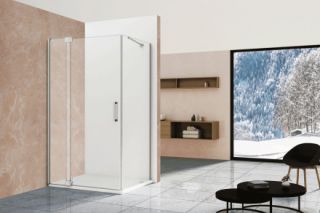 Душевой уголок Vincea Extra VSR-1E809080CL 80/90 x 80 см