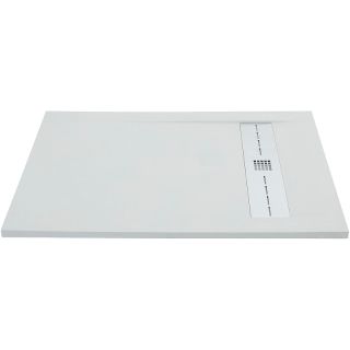 Душевой поддон Allen Brau Infinity 160x90 8.21007-21 Белый камень