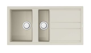 Мойка кухонная Omoikiri Kitagawa 100-2-WH белый