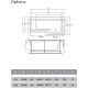 Акриловая ванна Vayer Options 165x85 L Гл000023294 без гидромассажа