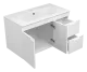 Подвесная тумба под раковину Misty Оптима 90 см П-Опт-01090-011П3Я белый