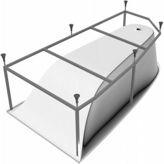 Каркас для ванны Vayer Boomerang 150x90 L/R Гл000013023 Серый