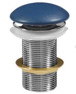 Донный клапан Milleau PD1MDBI/OO матовый индиго темно-синий без перелива