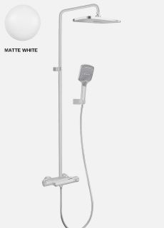 Душевая стойка Milleau Double MLV8223PDD-MW белый