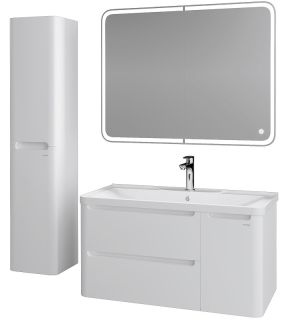 Тумба подвесная под раковину Grossman Adel 1010001 100см белая