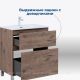Тумба под раковину Aquanet Алвита New 344128 70 см дуб веллингтон табак